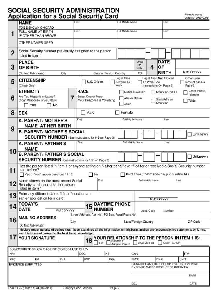 How Do You Change Your Name On Your Social Security Card 